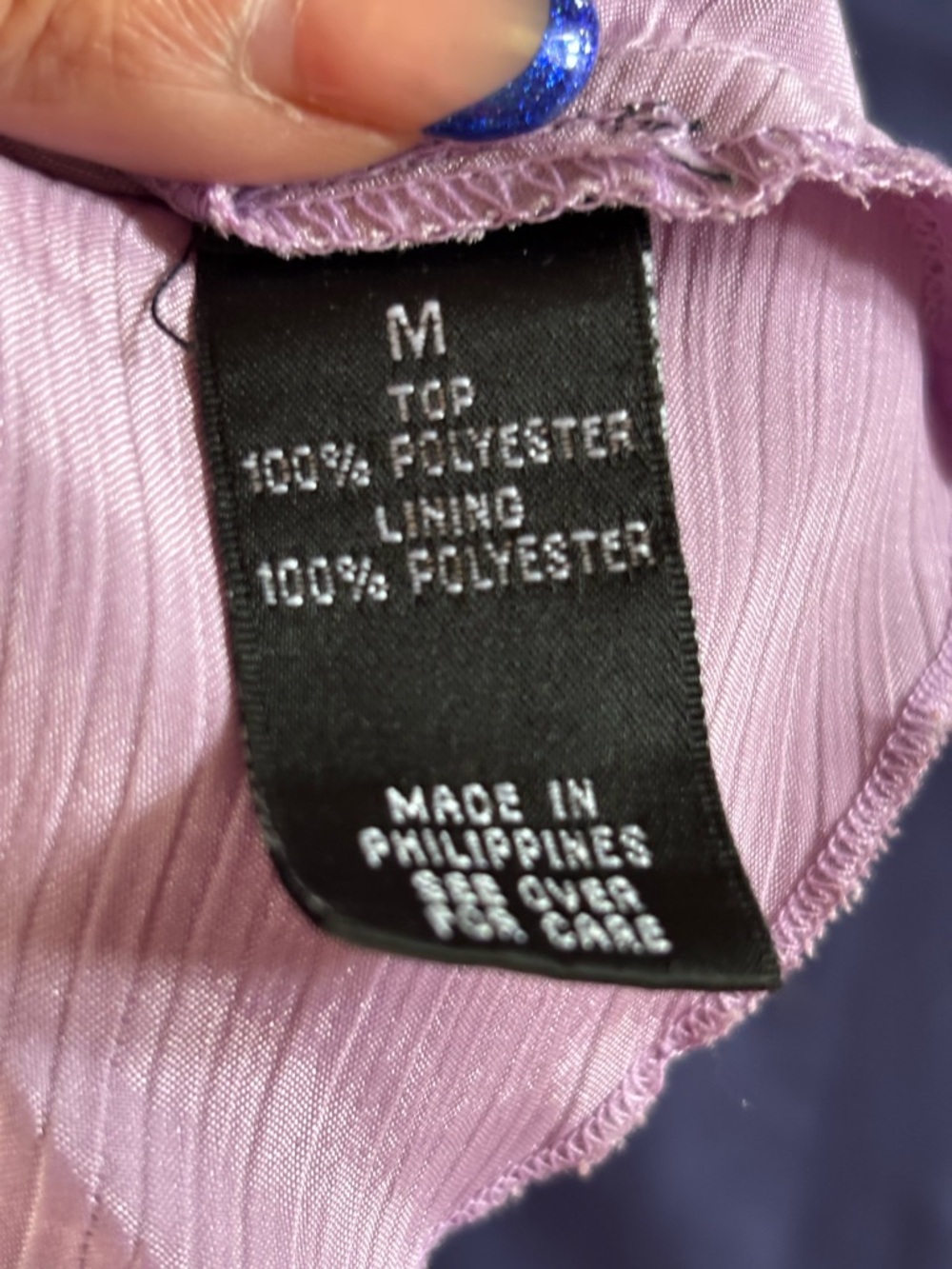 Iz Byer Lilac Satin Camisole with Chain Waist Detail - Picture 6 of 8